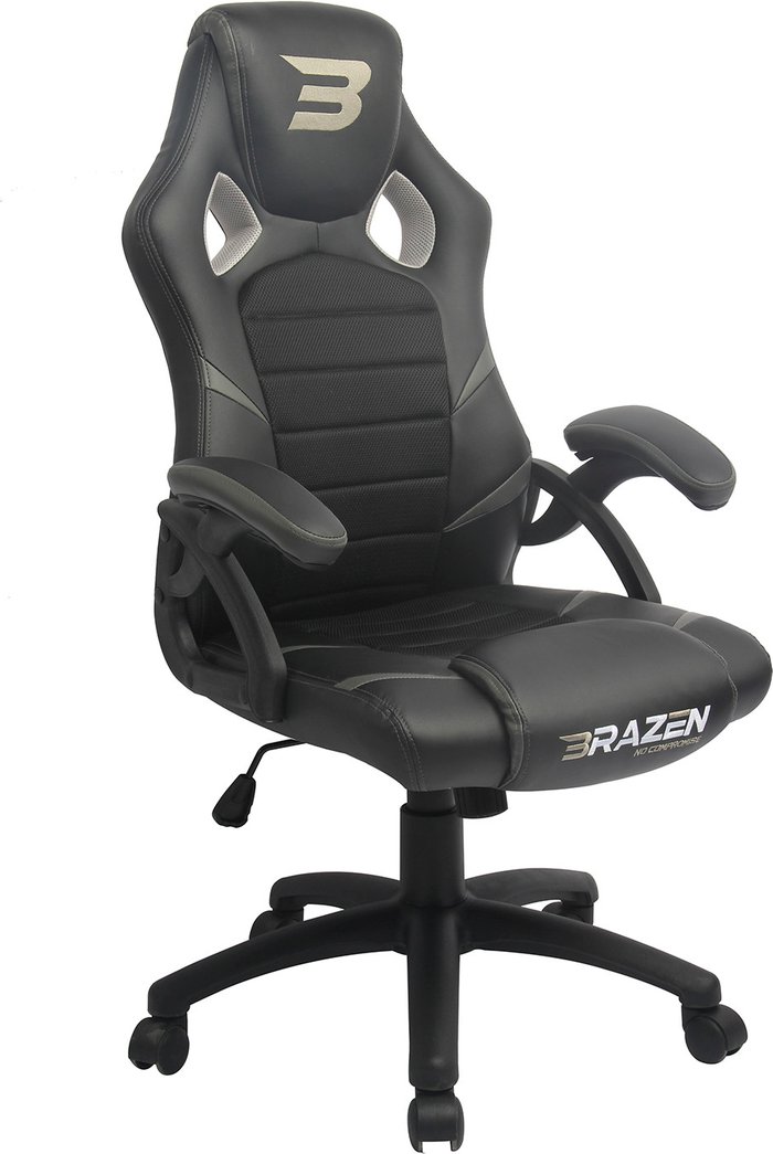 The Range | BraZen Brazen Puma PC Gaming Chair - Grey BraZen Brazen Puma PC Gaming Chair - Grey