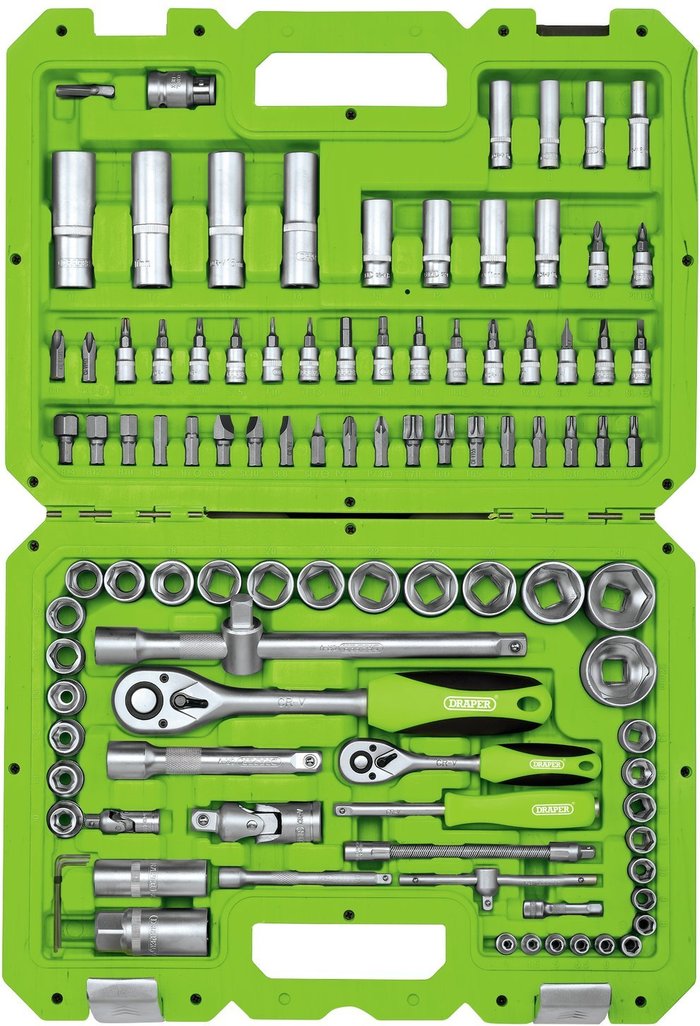 The Range | Draper Draper Metric Tool Kit - Green Draper Draper Metric Tool Kit - Green
