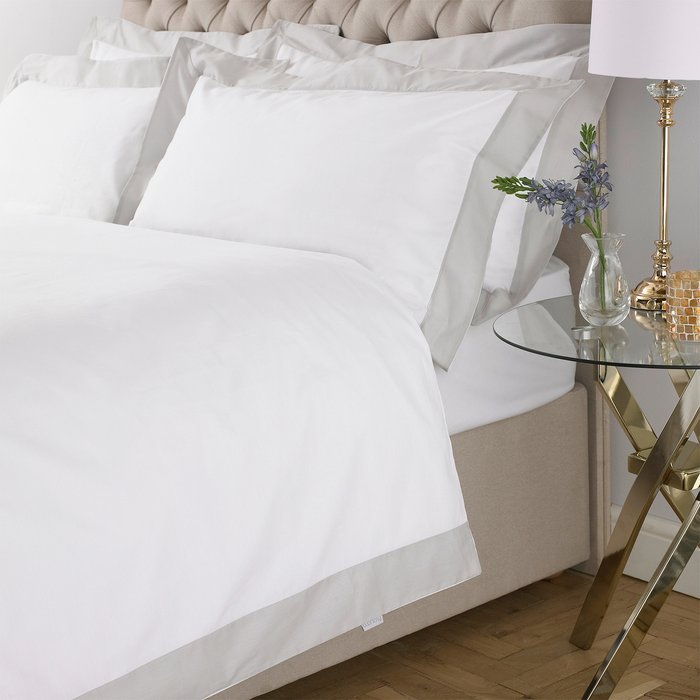 The Range | Paoletti Paoletti Harvard 200 Thread Count Oxford Pillowcase Cotton Grey Paoletti Paoletti Harvard 200 Thread Count Oxford Pillowcase Cotton Grey