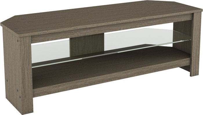 The Range | AVF AVF Calibre 115cm Grey TV Stand with Glass Shelf AVF AVF Calibre 115cm Grey TV Stand with Glass Shelf