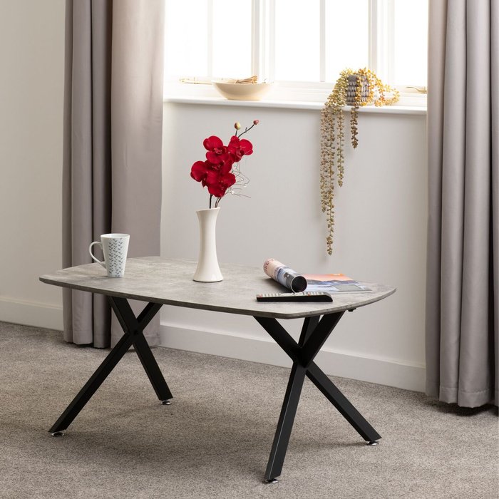 The Range | Dunelm Athens Oval Coffee Table Grey Dunelm Athens Oval Coffee Table Grey