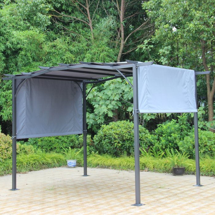 The Range | Royalcraft San Remo Pergola Gazebo Grey Royalcraft San Remo Pergola Gazebo Grey