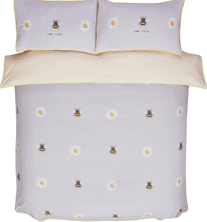 The Range | Bee Kind Duvet Set - Single Bee Kind Duvet Set - Single