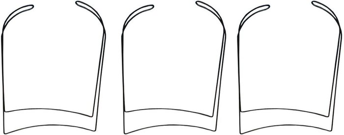 The Range | Selections Growbag Cane Frame Supports - Black / 3 Selections Growbag Cane Frame Supports - Black / 3