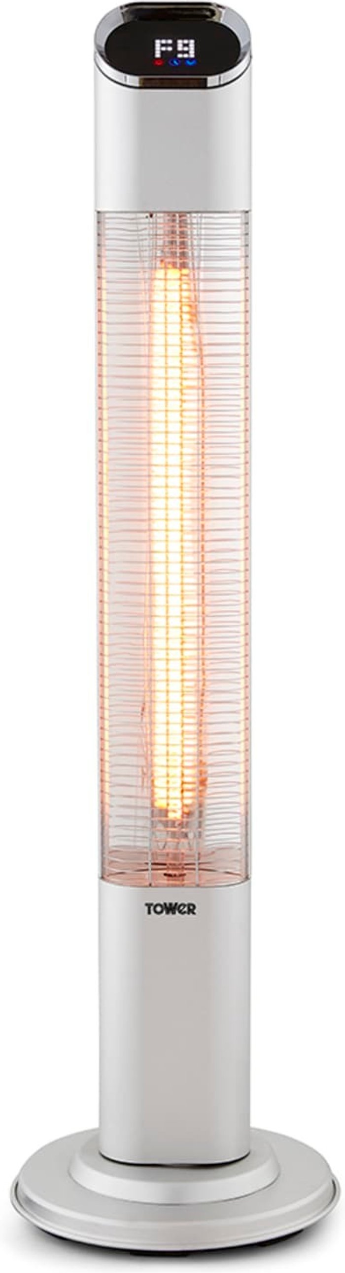 The Range | Tower Tower Sol 2000W Patio Heater Oscillating Freestanding - Black Tower Tower Sol 2000W Patio Heater Oscillating Freestanding - Black