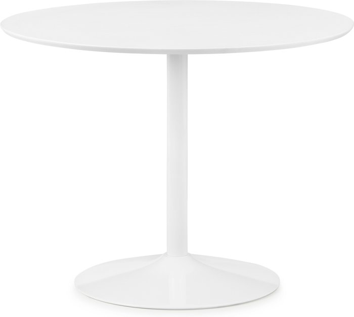 The Range | Julian Bowen Blanco Round Pedestal Table - White Julian Bowen Blanco Round Pedestal Table - White