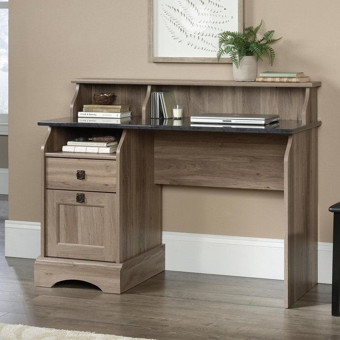 The Range | TEKNIK TEKNIK 5422811 Farmhouse Desk - Oak TEKNIK TEKNIK 5422811 Farmhouse Desk - Oak