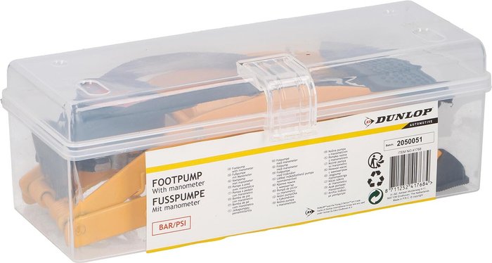 The Range | DUNLOP VEHICLE Dunlop Footpump bar/psi DUNLOP VEHICLE Dunlop Footpump bar/psi