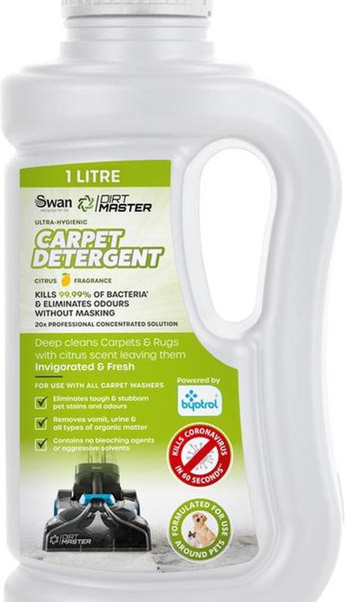 The Range | Swan Swan Carpet Washer Carpet Detergent - White Swan Swan Carpet Washer Carpet Detergent - White
