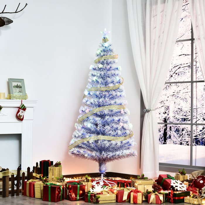 The Range | Bon Noel Bon Noel 5ft Snowy Pre-Lit Artificial Christmas Tree with 20 LED Lights Bon Noel Bon Noel 5ft Snowy Pre-Lit Artificial Christmas Tree with 20 LED Lights