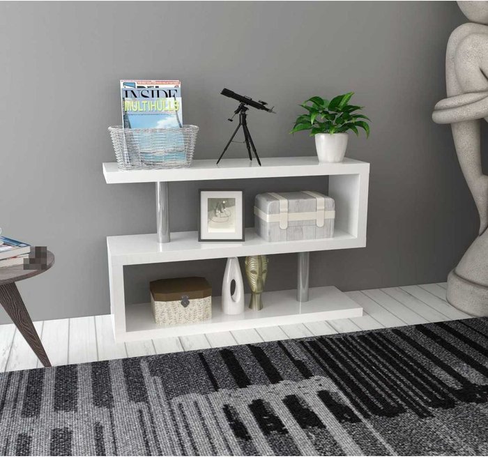 The Range | Furniture Box Furniture Box Siena White High Gloss Console Side Table Book Shelf Stand Storage Living Room Furniture Box Furniture Box Siena White High Gloss Console Side Table Book Shelf Stand Storage Living Room