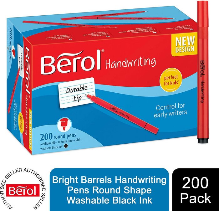 The Range | Berol Berol Handwriting Pen Round Medium Nib - Blue / 200 Berol Berol Handwriting Pen Round Medium Nib - Blue / 200