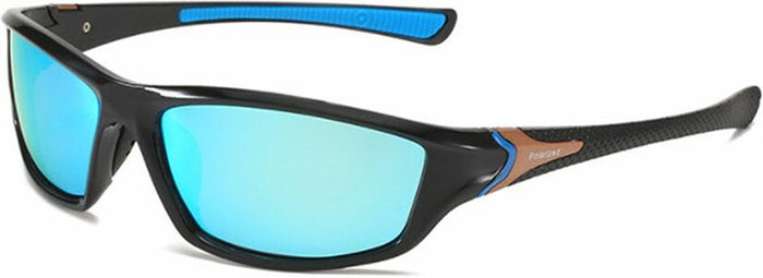 The Range | Polarised Sports Sunglasses - Blue Polarised Sports Sunglasses - Blue