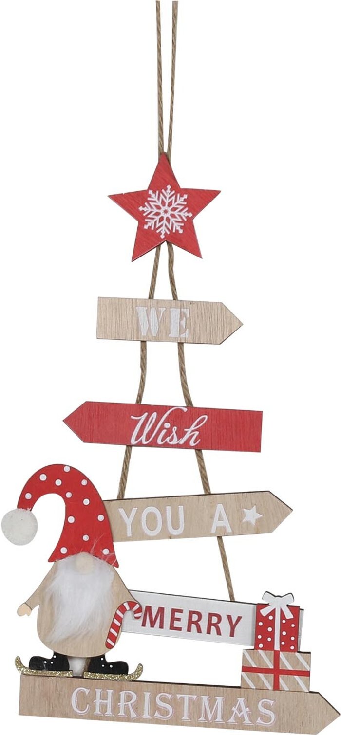 The Range | Candy Cane Lane Wish You a Merry Christmas Gonk Sign Candy Cane Lane Wish You a Merry Christmas Gonk Sign