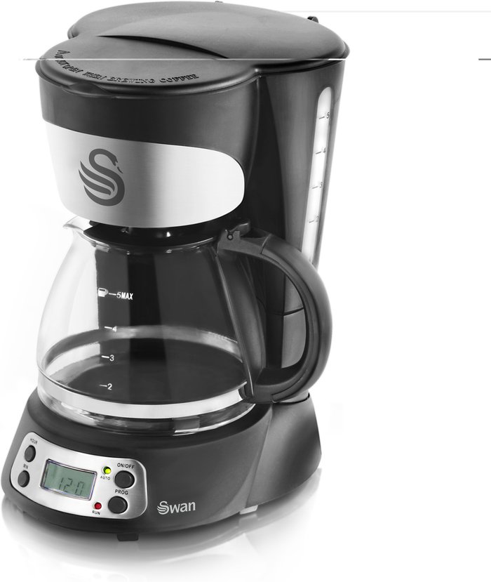 The Range | Swan Programmable Coffee Maker - Black Swan Programmable Coffee Maker - Black