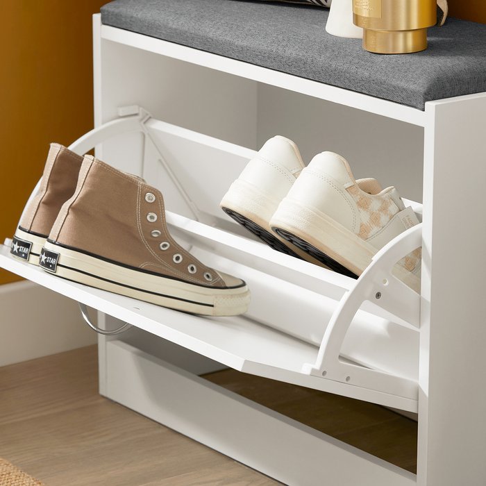 The Range | SoBuy Narrow Shoe Organizer Unit - White SoBuy Narrow Shoe Organizer Unit - White