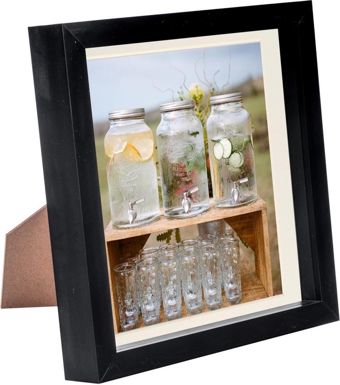 The Range | Nicola Spring 3D Box Photo Frame - 8x8 Nicola Spring 3D Box Photo Frame - 8x8