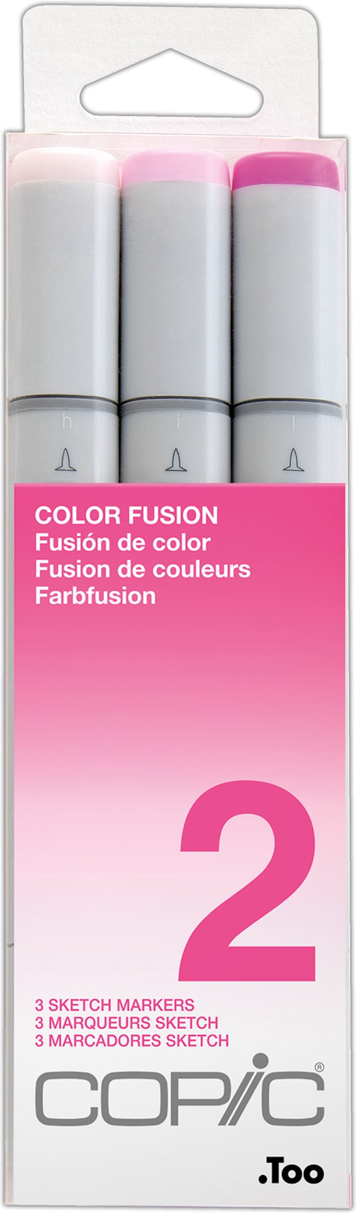 The Range | Copic Copic Sketch Marker Pens 3pcs Set Colour Fusion - Pink Copic Copic Sketch Marker Pens 3pcs Set Colour Fusion - Pink