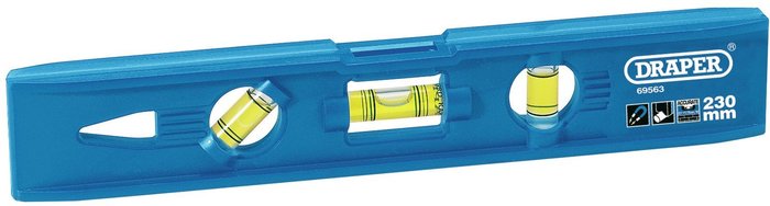 The Range | Draper Draper Magnetic Polystyrene Boat Spirit Level 9 Draper Draper Magnetic Polystyrene Boat Spirit Level 9