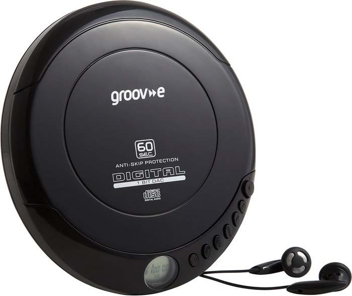 The Range | GROOV-E GROOV-E Retro GV-PS110-BK Personal CD Player - Black GROOV-E GROOV-E Retro GV-PS110-BK Personal CD Player - Black