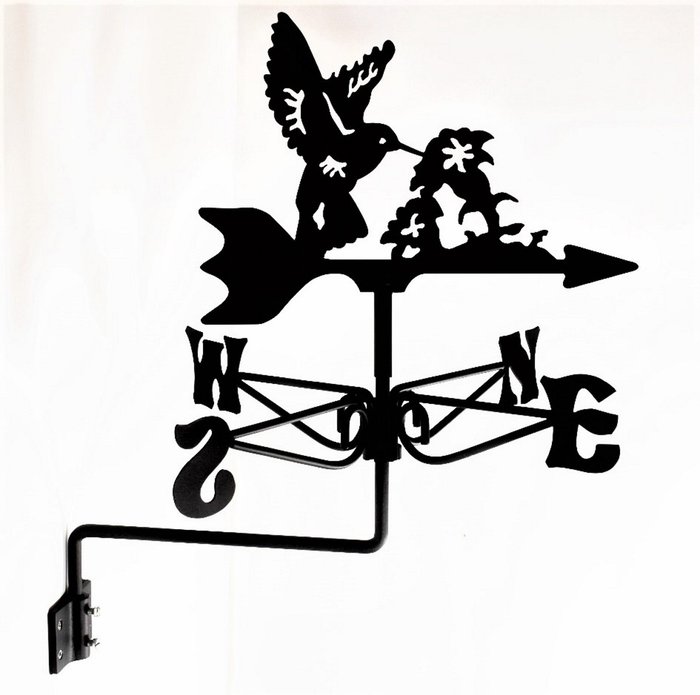 The Range | Espira Hummingbird Mini Weathervane - Black Espira Hummingbird Mini Weathervane - Black