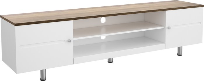 The Range | AVF AVF Whitesands FS1900WSSW 1900 mm TV Stand - White & Rustic Wood AVF AVF Whitesands FS1900WSSW 1900 mm TV Stand - White & Rustic Wood