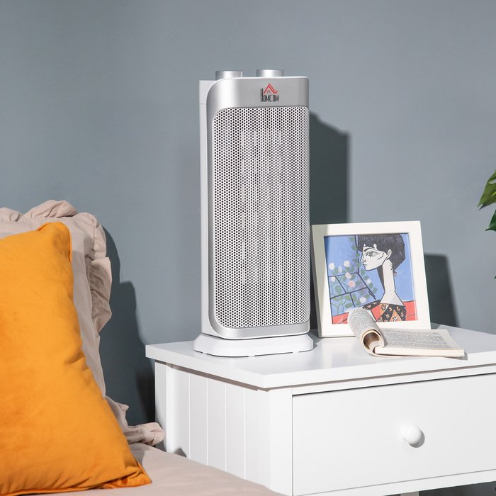 The Range | Etna Etna Indoor Space Heater Oscillating Ceramic Heater with 3 Modes - White Etna Etna Indoor Space Heater Oscillating Ceramic Heater with 3 Modes - White