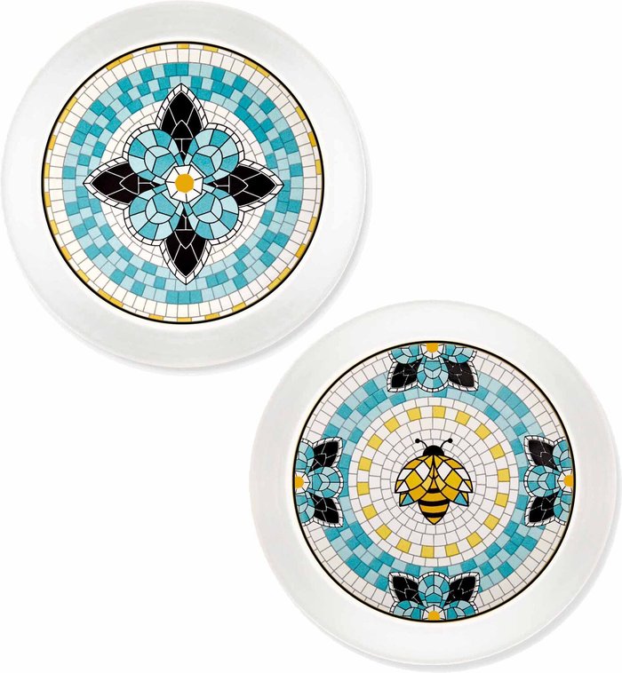 The Range | Rozi Set of 6 Patio Collection Sauce Dishes - Blue Rozi Set of 6 Patio Collection Sauce Dishes - Blue