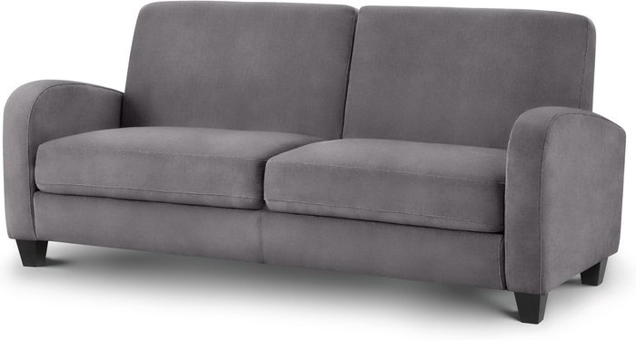 The Range | Julian Bowen Vivo Three Seater Sofa - Grey Julian Bowen Vivo Three Seater Sofa - Grey
