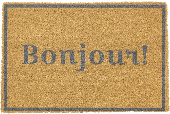 The Range | Artsy Doormats Artsy Doormats Bonjour Grey Doormat Artsy Doormats Artsy Doormats Bonjour Grey Doormat