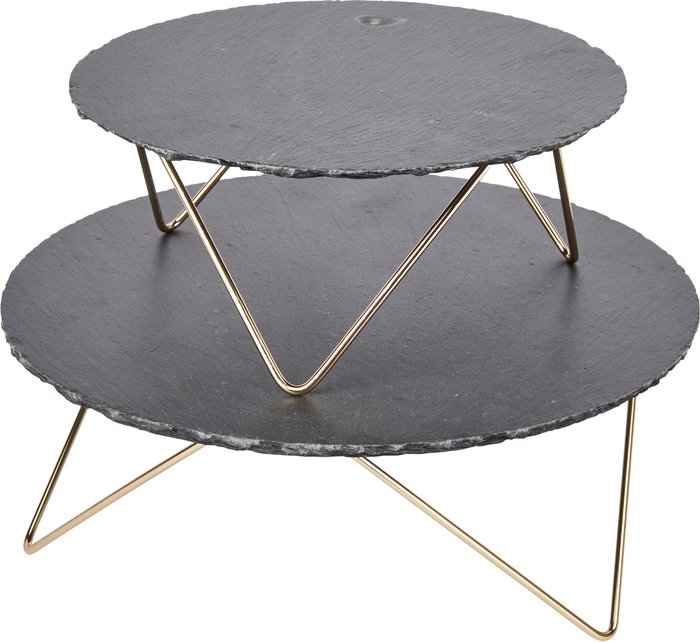 The Range | Artesa Artesà Two Tier Serving Stand MultiColoured Artesa Artesà Two Tier Serving Stand MultiColoured