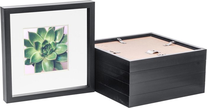 The Range | Nicola Spring 3D Box Photo Frame - 10x10 Nicola Spring 3D Box Photo Frame - 10x10