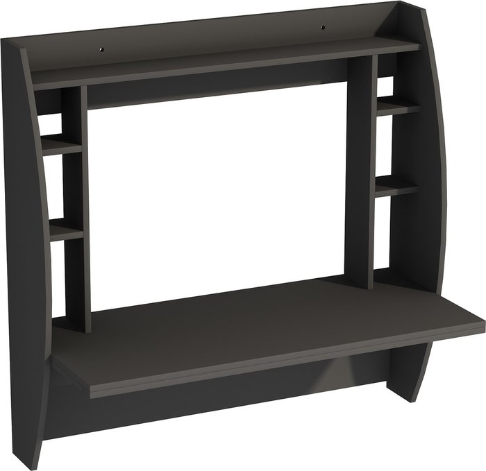 The Range | Destina Home Renaye Computer Desk with Shelves - Anthracite Destina Home Renaye Computer Desk with Shelves - Anthracite