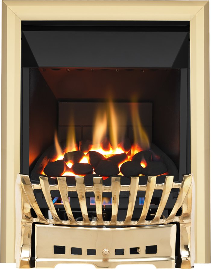 The Range | Focal Point Fires Focal Point Elegance High Efficiency Manual Gas Fire - Brass Focal Point Fires Focal Point Elegance High Efficiency Manual Gas Fire - Brass