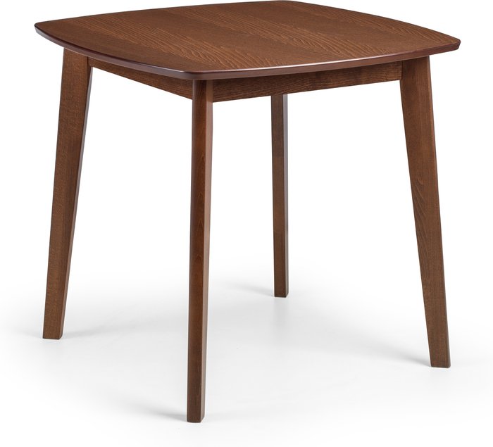 The Range | Julian Bowen Lennox Square Table - Walnut Julian Bowen Lennox Square Table - Walnut