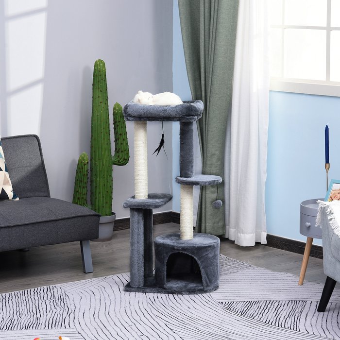 The Range | PawHut Pawhut Transparent Hamster Cage W/ Accessories - Clear PawHut Pawhut Transparent Hamster Cage W/ Accessories - Clear