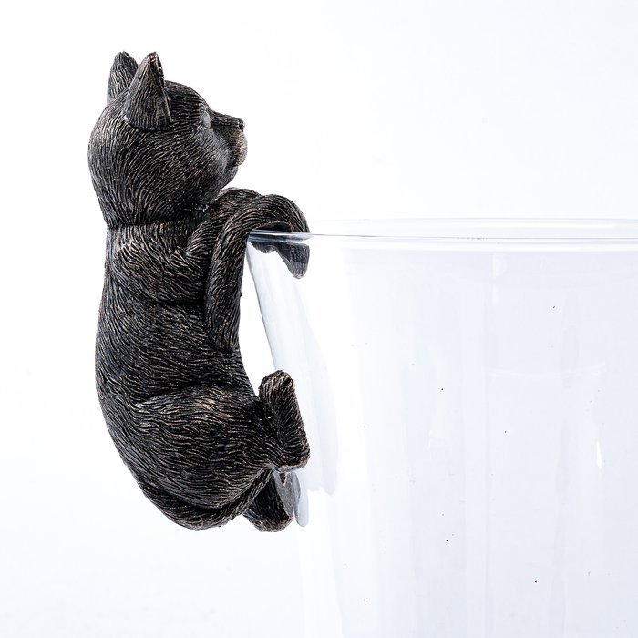 The Range | Pot Buddies Cat Plant Pot Hanger - Antique Bronze Pot Buddies Cat Plant Pot Hanger - Antique Bronze
