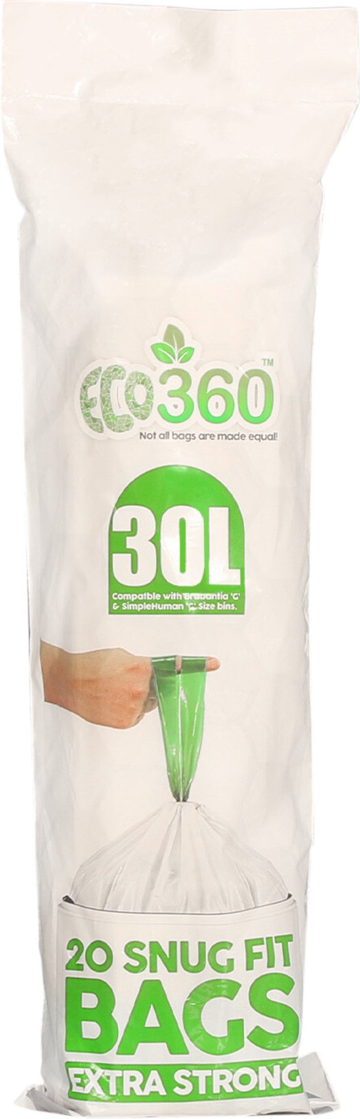 The Range | Ecobag Kitchen Drawer String Bin Liner - WHITE / 30l Ecobag Kitchen Drawer String Bin Liner - WHITE / 30l