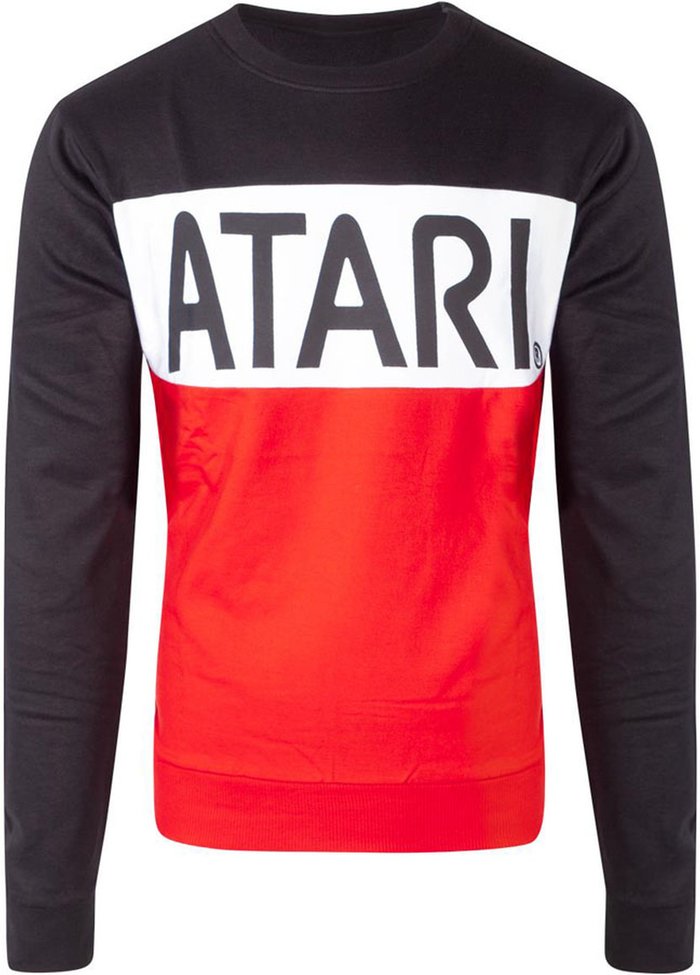 The Range | Atari ATARI Cut and Sew Sweatshirt - Black / S Atari ATARI Cut and Sew Sweatshirt - Black / S