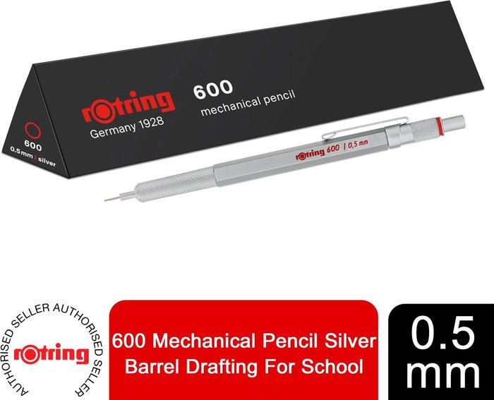 The Range | Rotring Rotring 600 - Drafting Pencil 0.5mm / Drafting Pencil 0.5mm Rotring Rotring 600 - Drafting Pencil 0.5mm / Drafting Pencil 0.5mm