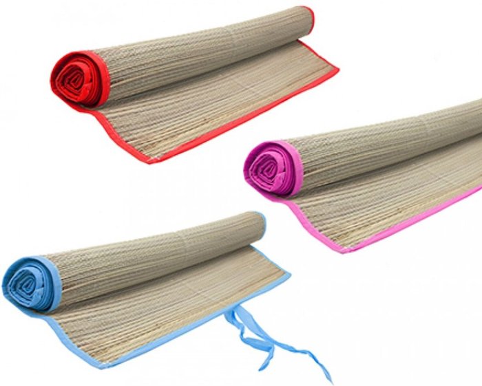 The Range | Shop4allsorts Natural Woven Straw Beach Mat - Natural Shop4allsorts Natural Woven Straw Beach Mat - Natural
