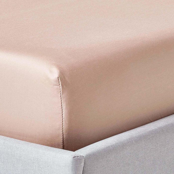 The Range | Homescapes 1000 Thread Count Egyptian Cotton Fitted Sheet - Moonlight Beige / Small Double Homescapes 1000 Thread Count Egyptian Cotton Fitted Sheet - Moonlight Beige / Small Double