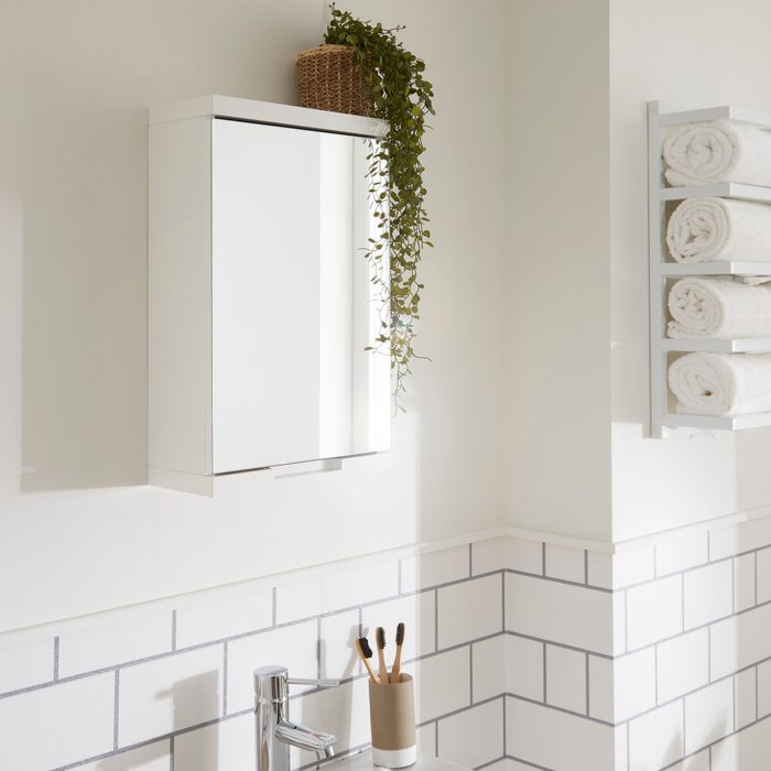 The Range | Dunelm Siena White Mirror Cabinet White Dunelm Siena White Mirror Cabinet White