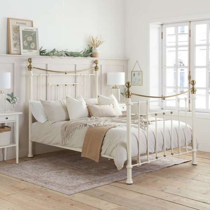 The Range | Birlea Birlea King Bronte Bed Cream Birlea Birlea King Bronte Bed Cream