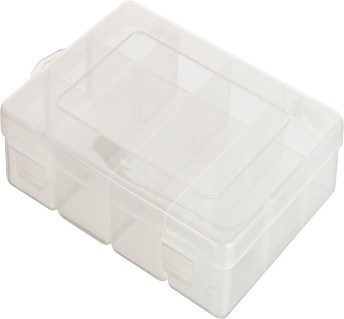 The Range | Plastic Storage Box With 12 Compartments Plastic Storage Box With 12 Compartments