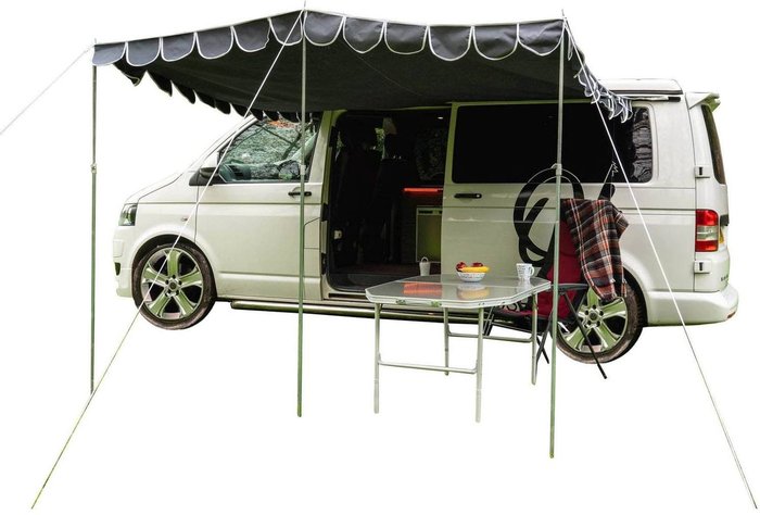 The Range | Olpro Olpro Shade Camper Van Canopy - Charcoal Olpro Olpro Shade Camper Van Canopy - Charcoal