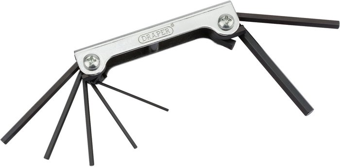 The Range | Draper Draper 7 Piece Hexagon Allen Key Pocket Set Metric Draper Draper 7 Piece Hexagon Allen Key Pocket Set Metric