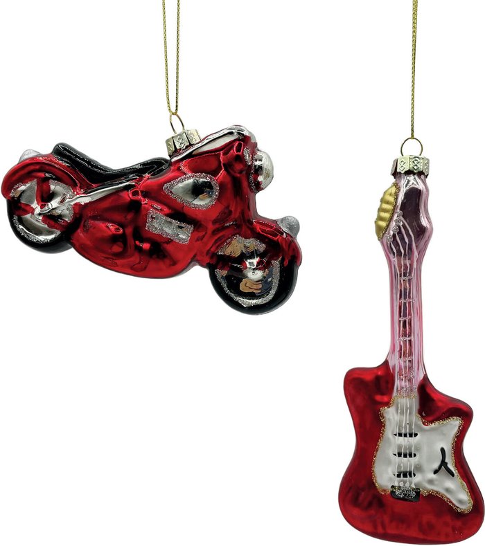 The Range | Around The World Hanging Glass Motorbike or Guitar Around The World Hanging Glass Motorbike or Guitar