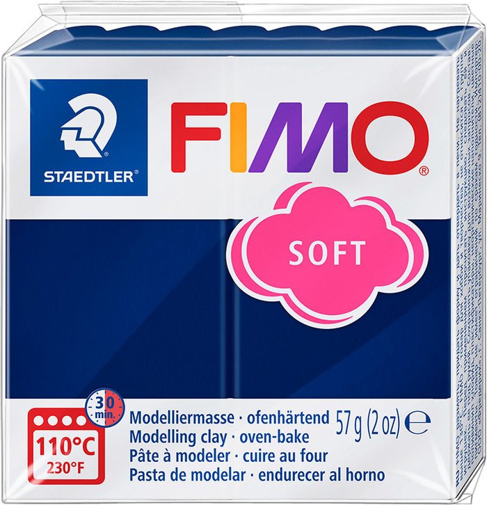 The Range | Staedtler Staedtler Fimo Soft Modelling Clay Block - Windsor Blue Staedtler Staedtler Fimo Soft Modelling Clay Block - Windsor Blue