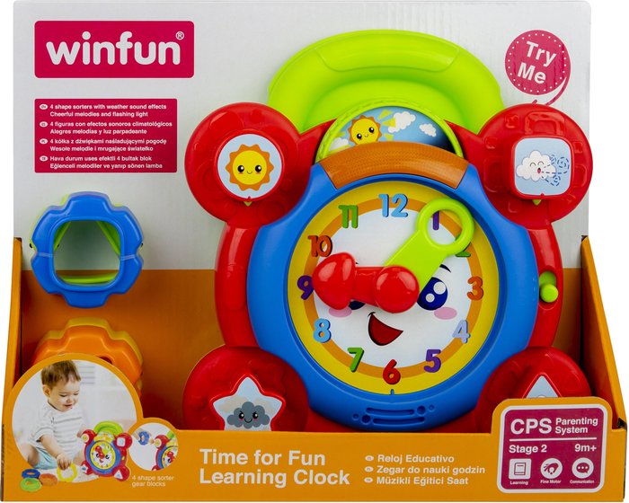 The Range | Winfun Winfun Time for Fun Learning Clock Winfun Winfun Time for Fun Learning Clock